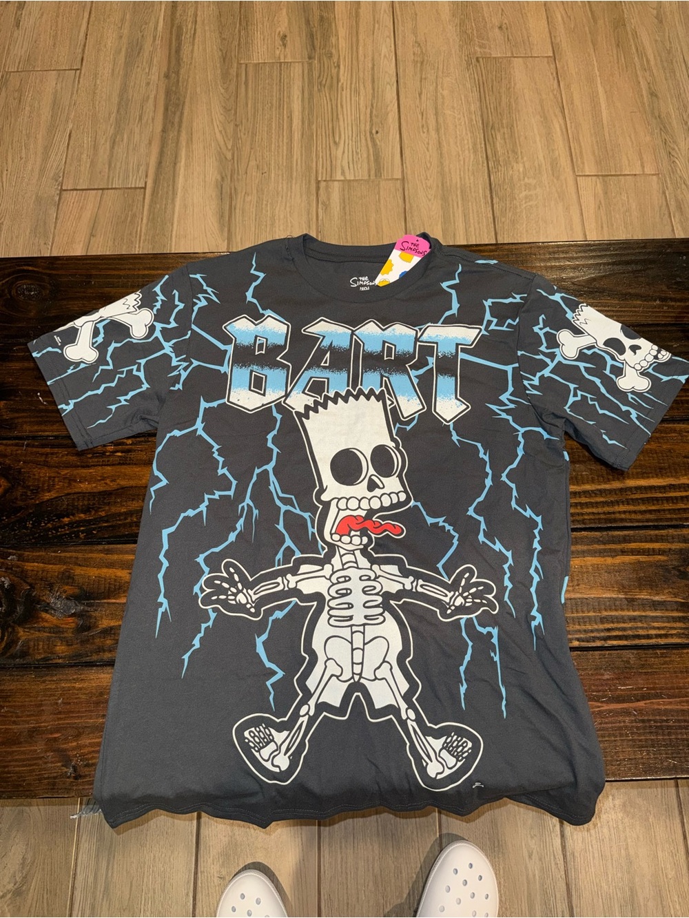 The Simpsons Bart Skeleton Tee